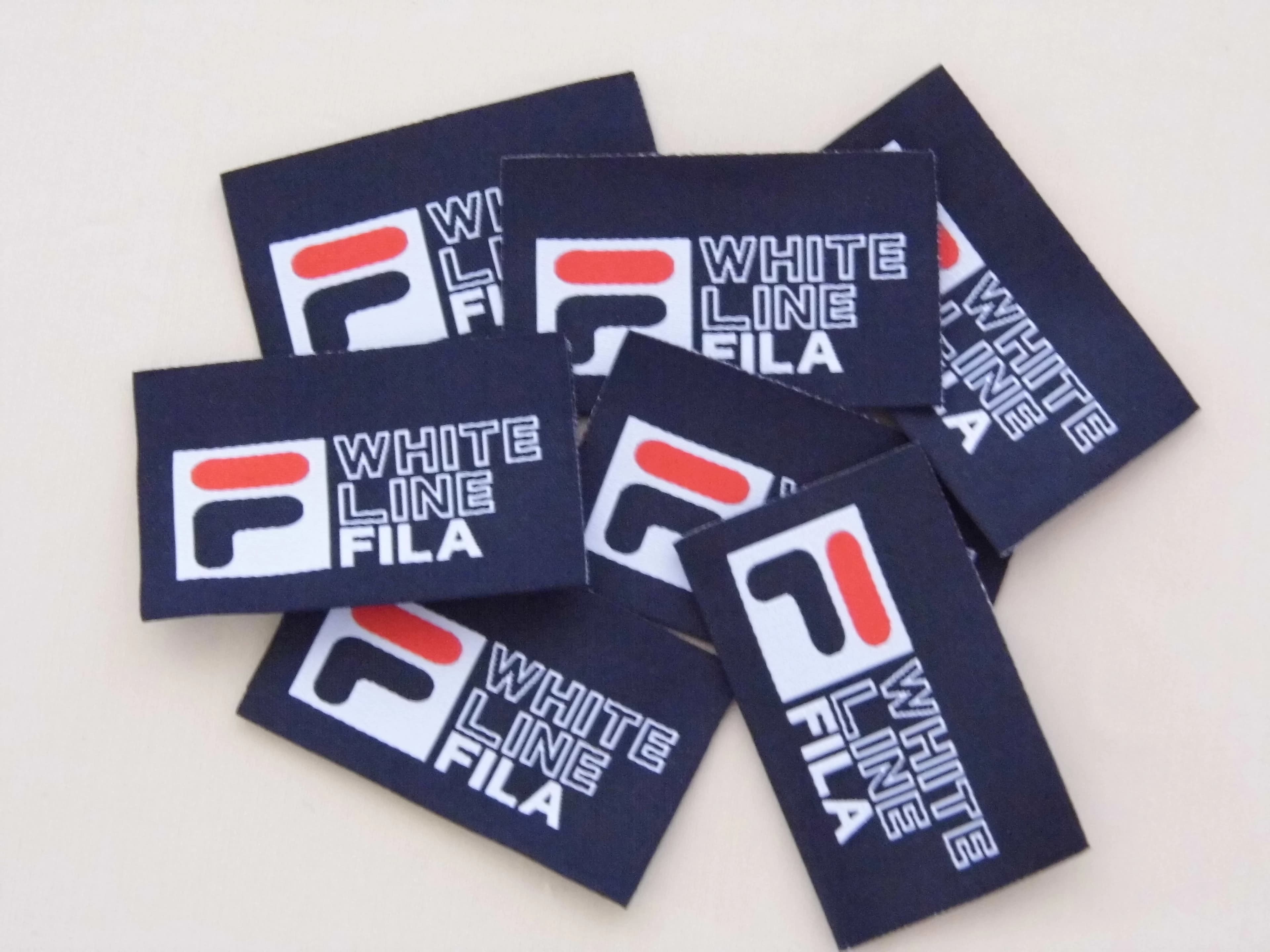 ustomized High-end Collar Logo Clothing Accessory Main Label Woven Label With Neck Labels custom swing labels DLY