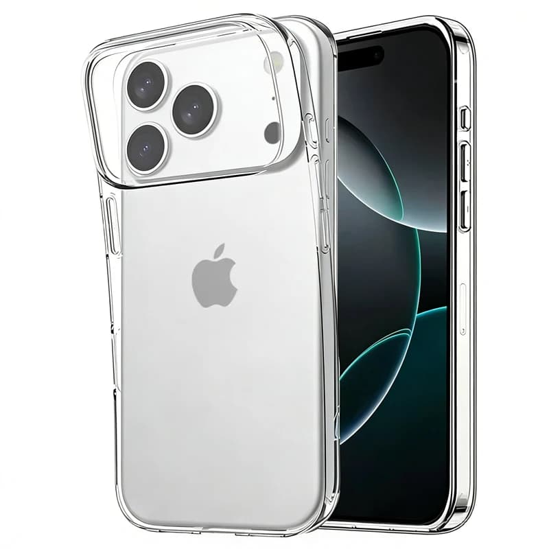 Custodia morbida ultra trasparente per iPhone 16 11 12 13 14 15 17 Pro Max Custodie per telefoni Cover posteriore trasparente per iPhone 17 Air 16 Plus Custodia