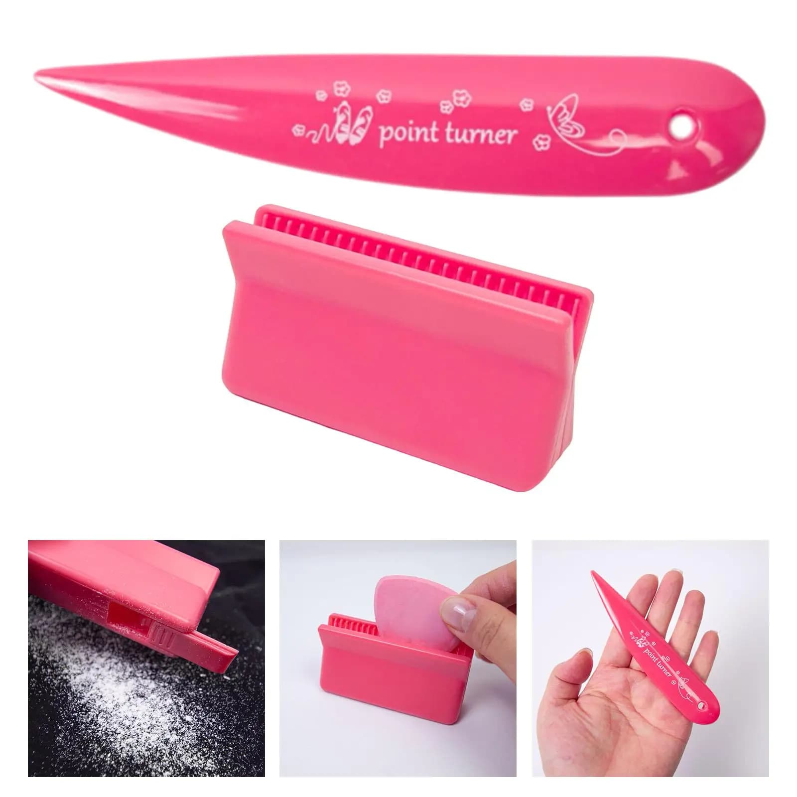 Point Turner] Strumenti per cucire e molatura rosa Accessorio per cucire fatto a mano Vinco Strumento per cucire Point Turner Cucito leggero