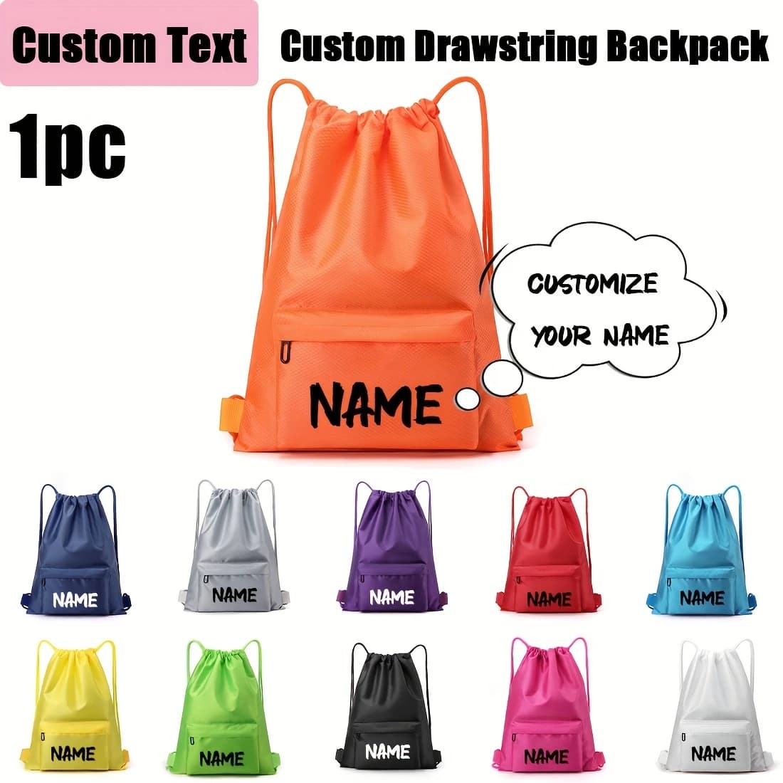Custom Drawstring Bags,Oxford Cloth Drawstring Bags Dual-Strap Basketball Bags,Sports & Fitness Backpacks,Custom Storage Pouches
