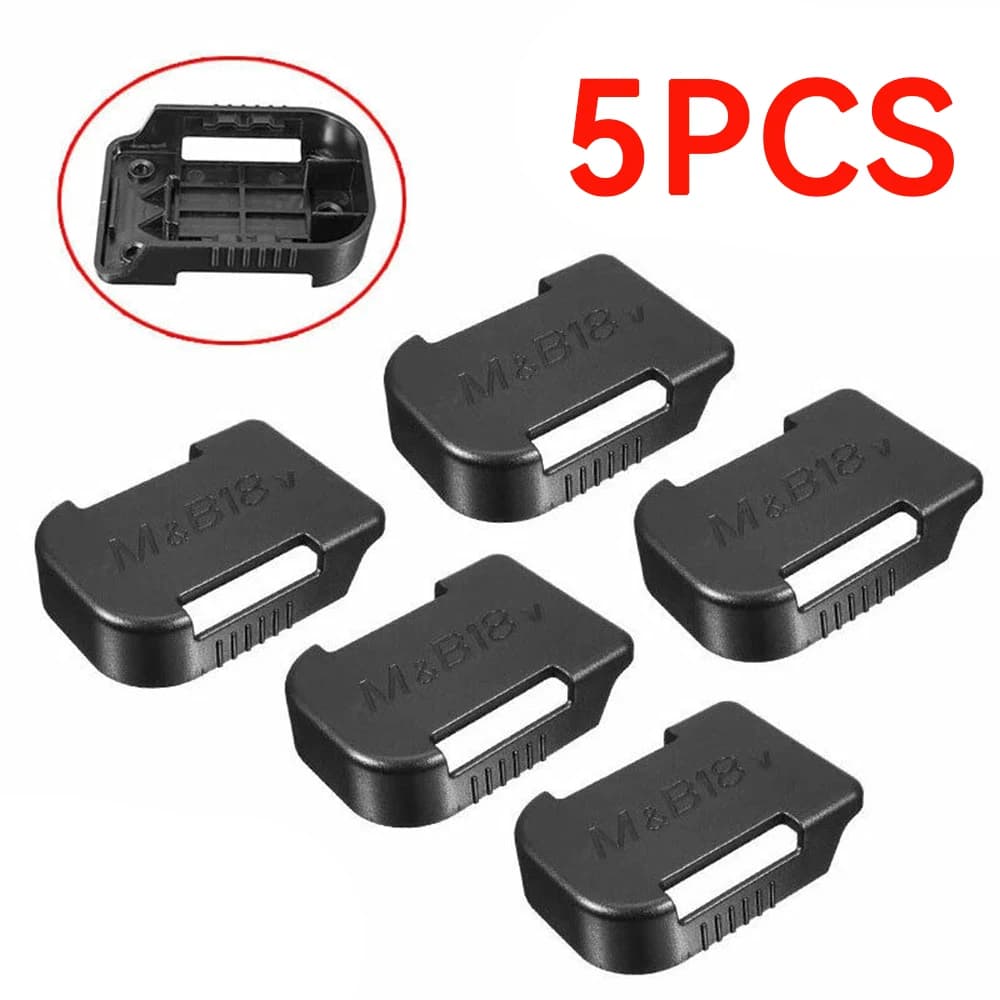 5 pcs power battery holders for storage support for Makita 18V 14.4V suitable for Bosch battery shelf housing