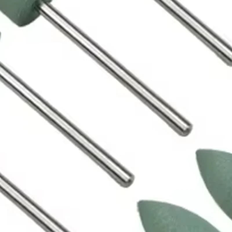 Set di 10 Frese in Silicone da 2,35mm per Lucidatura Dentale, Strumenti per Sbiancamento e Lucidatura dei Denti