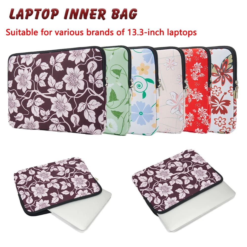 Borsa interna per laptop Borsa per laptop da 13,3 pollici adatta per laptop Apple Dell HP Lenovo Huawei Asus da 13 pollici di varie marche