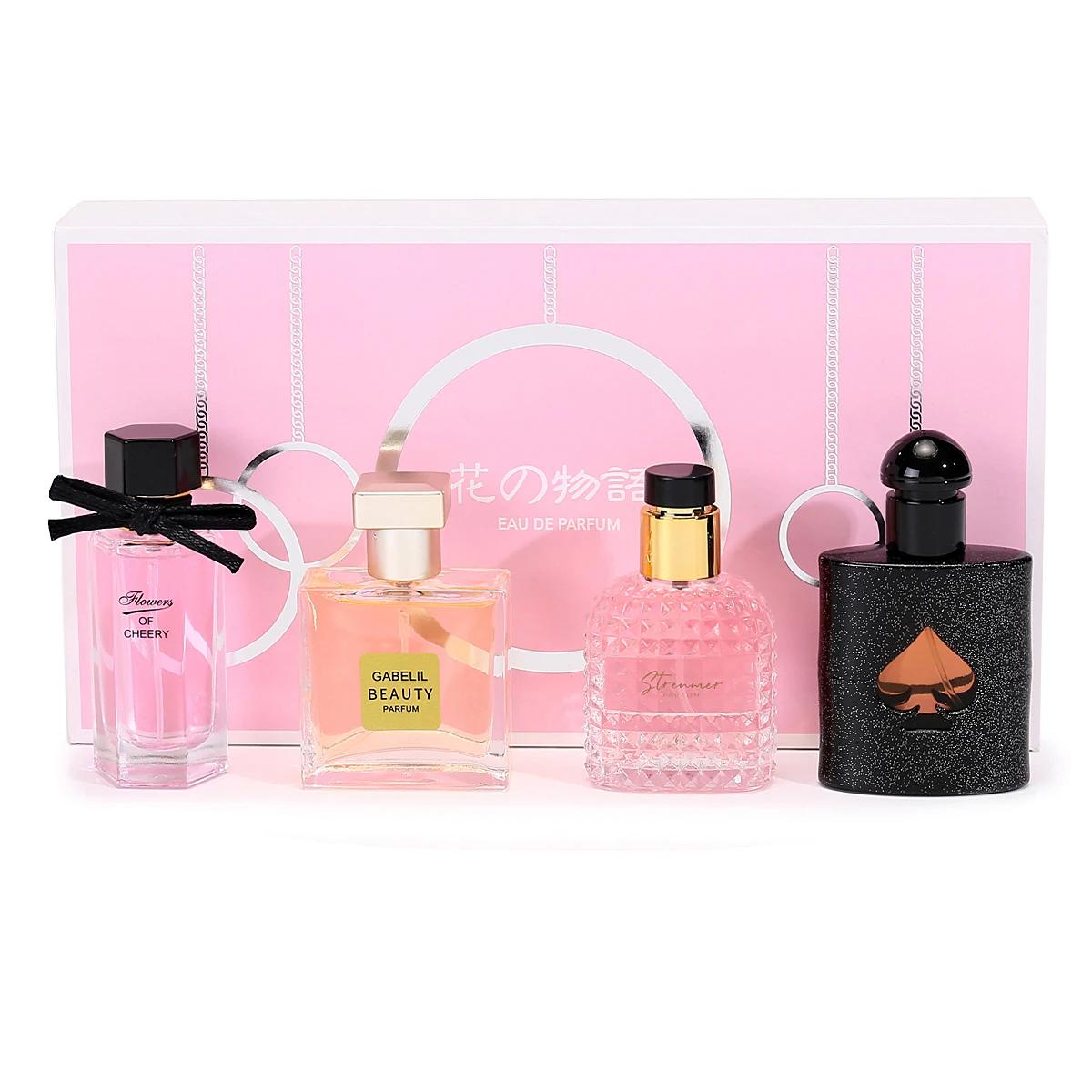 Luxury 4 in 1 Ladies Perfume Collection, Multi Scent Women Fragrance Set, Perfect Birthday Gift for Her