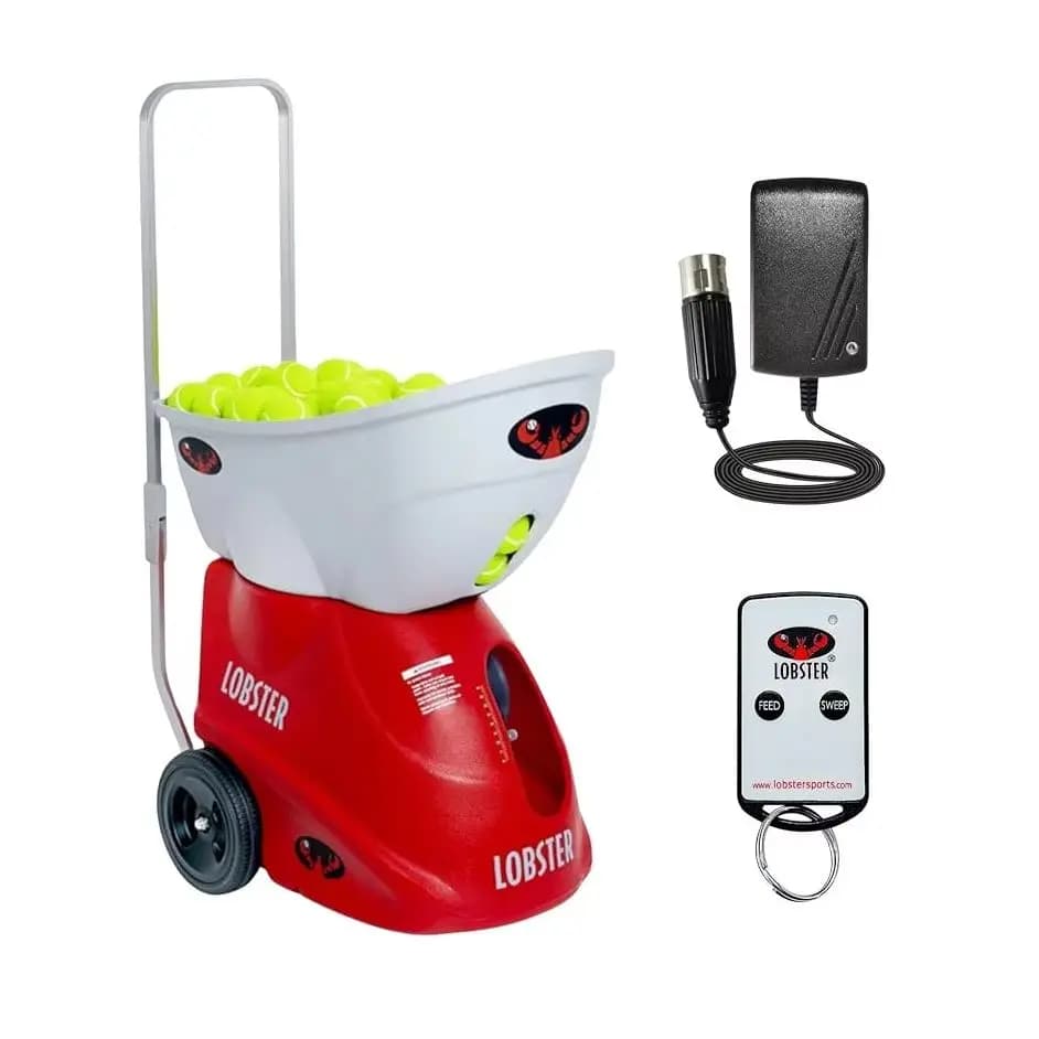 OFFERTA SPECIALE - Lobster Sports Elite 1 Macchina Lanciapalle da Tennis Portatile