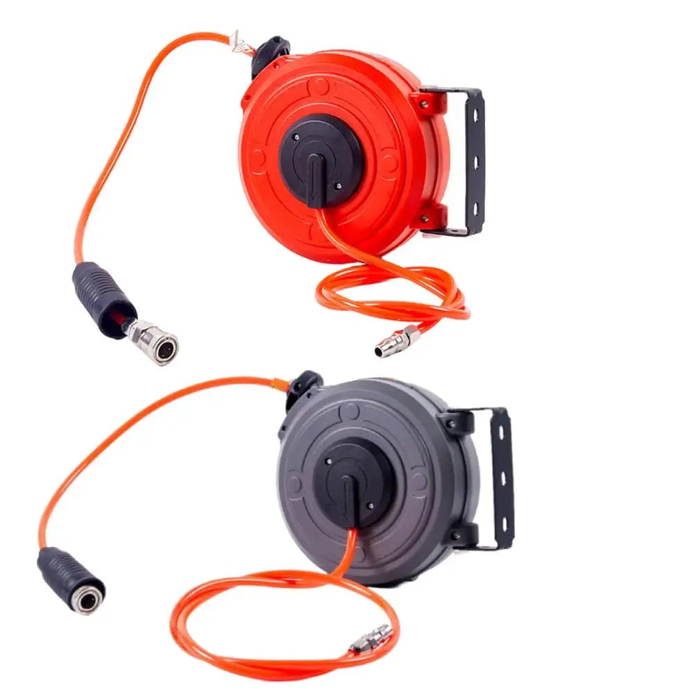 Retractable Air Pipe Retractable Air Compressor Revolving Automatic Air Drum Bobbin For Workshop Garden Cleaning Tool