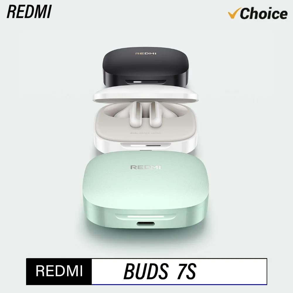REDMI Buds 7S Flagship Dual Driver Design Semi in Ear Active Noise Cancellation 32h Super Long Battery Life