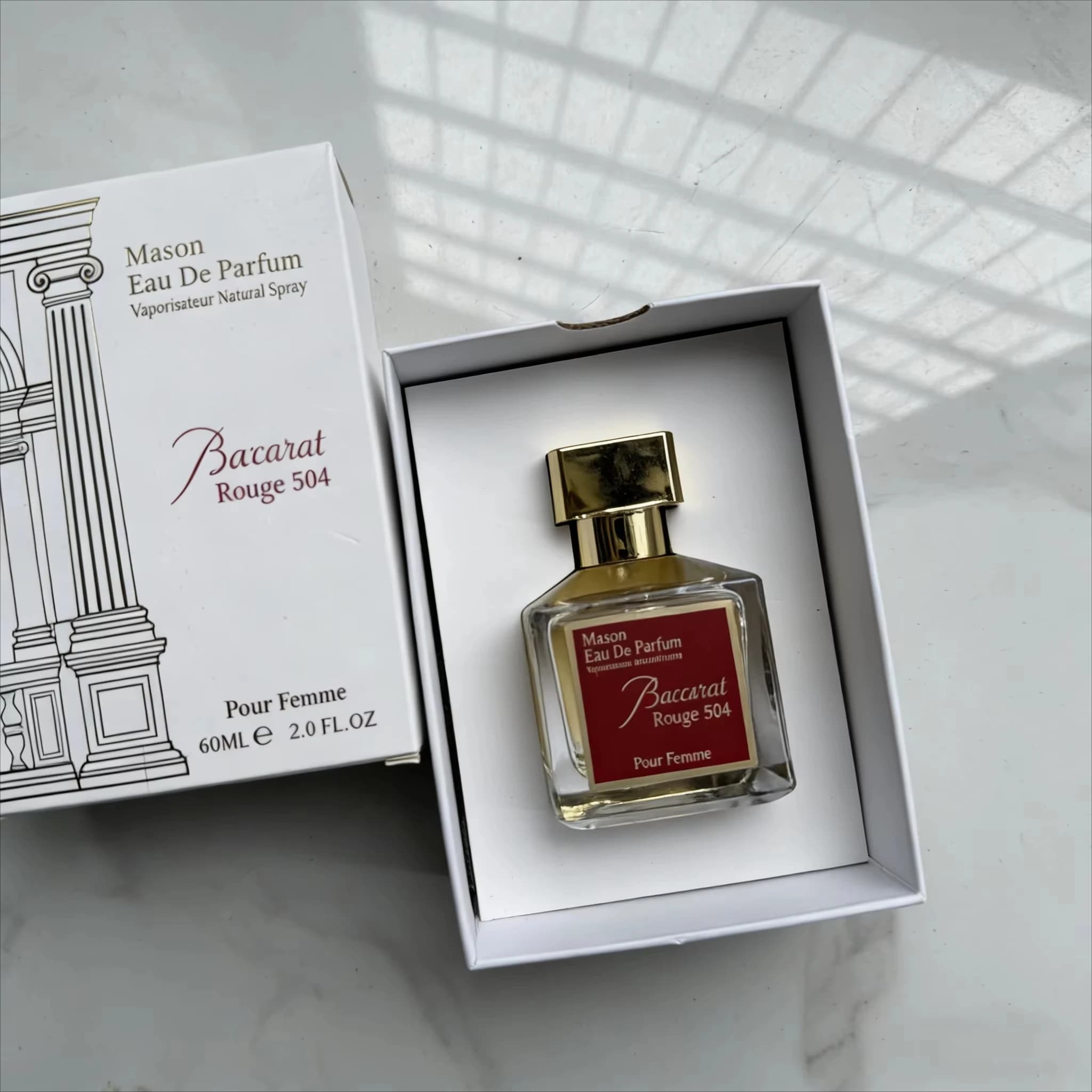 Baccarat Rouge 504 Fragranza Unisex - Profumo Opulento a Lunga Durata, Ottimo Regalo per Compleanni e Festività