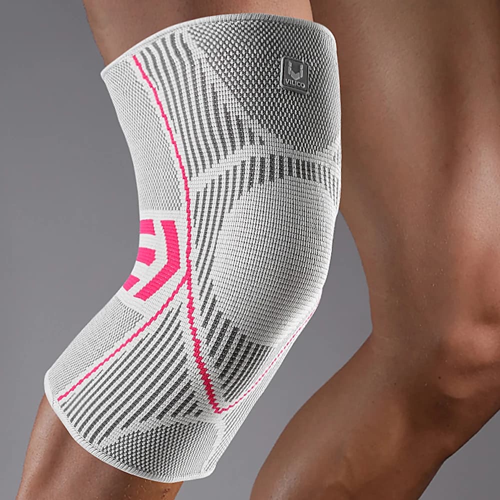 Ginocchiere professionali per compressione del supporto del ginocchio, ginocchiere in silicone antiscivolo per il dolore al ginocchio, strappo del menisco