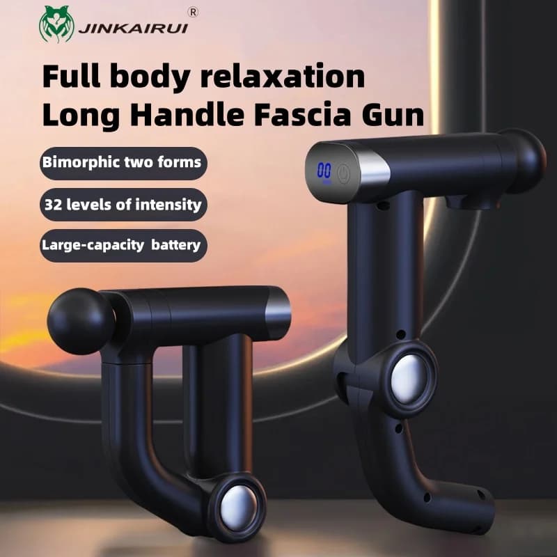 Jinkairui Multi-form long handle long-lasting back leg relaxation electric massager