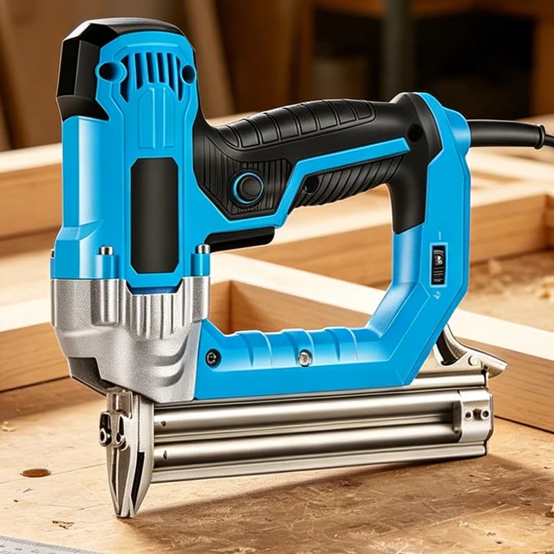Chiodatrice Elettrica, Pistola per Chiodi e Graffette Elettrica 220V 2300W F30/F25/F20/F15, Utensile per Falegnameria, Graffettatrice per Mobili