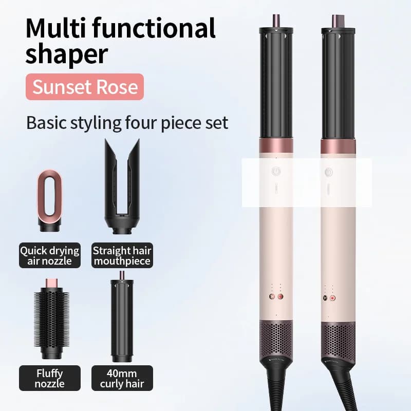 New ArivaL Full set of accessories for HS09 New Hair Curl - Multifunctional hair styling and hair plate Professional brush for hair dryer