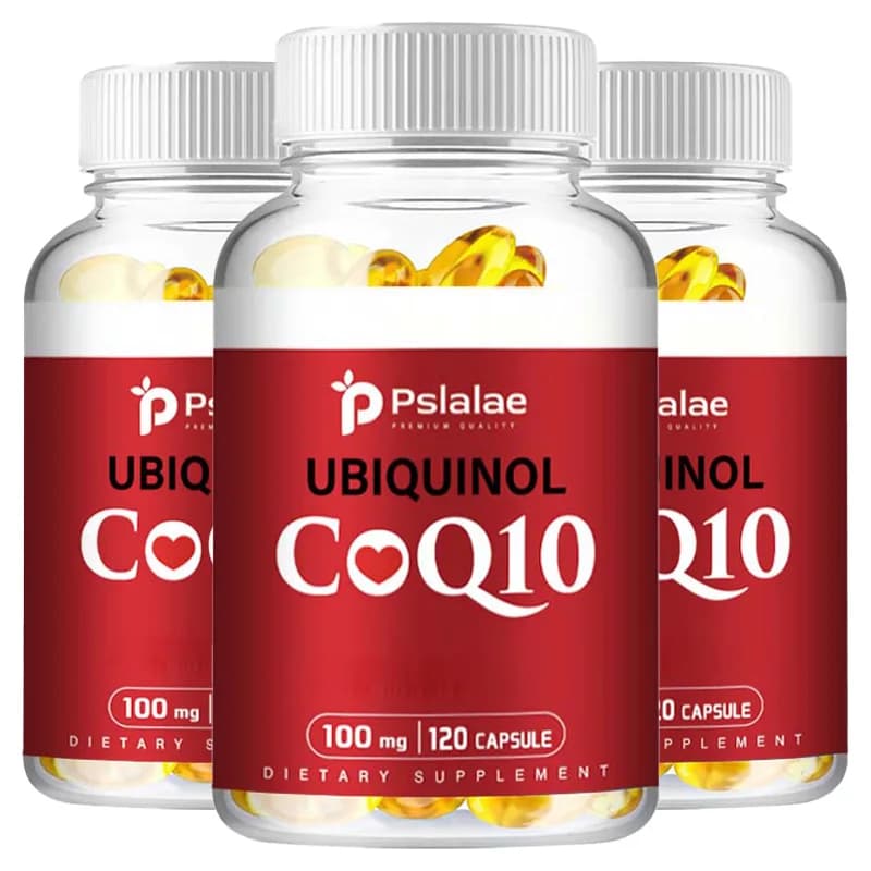 Capsules CoQ10 100mg-healthy heart supplement and Anti-aging, cardiovascular and energy-120 capsules