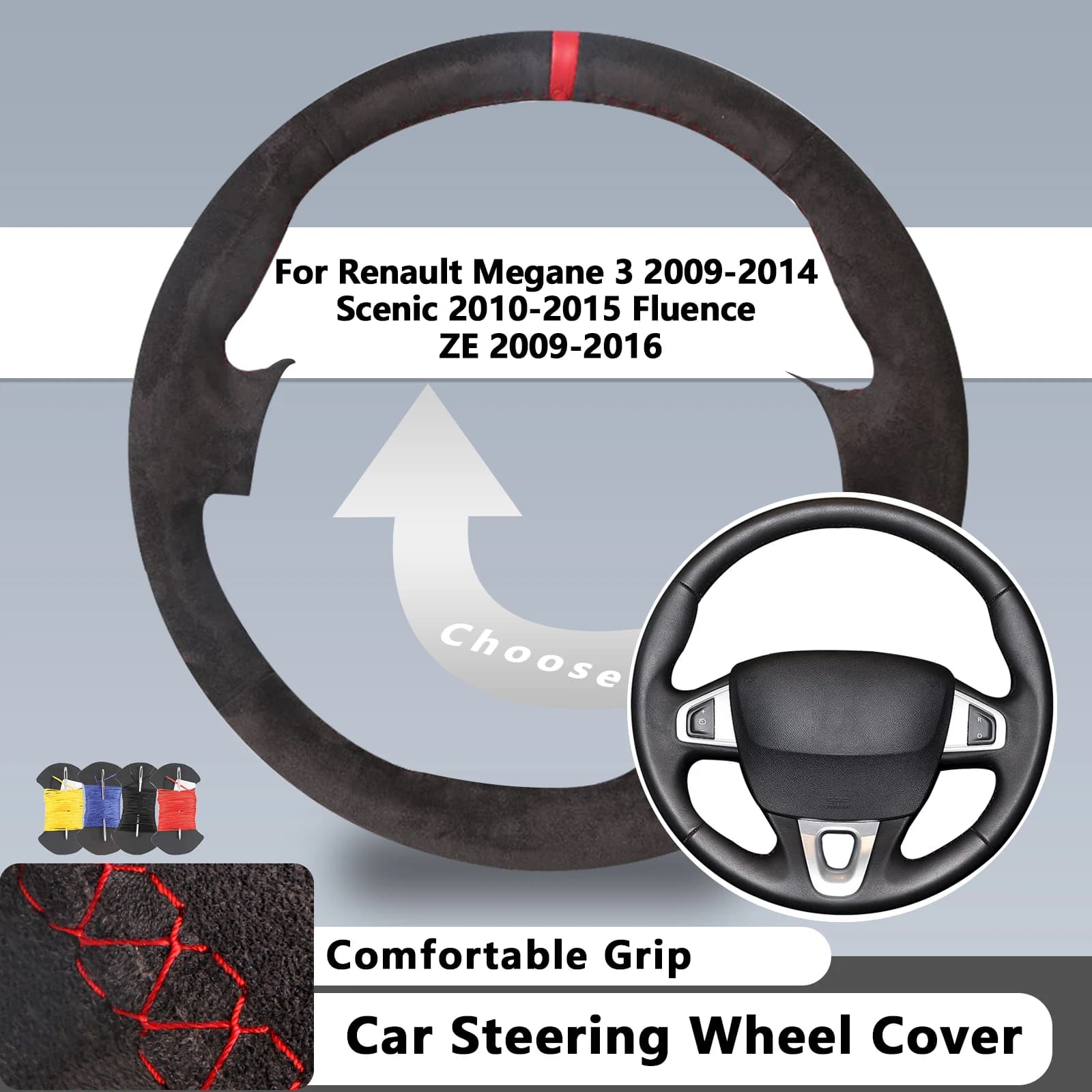 Wheelchair for Renault Megane 3 2009-2014 Scenic 2010-2015 Fluence ZE 2009-2016 Car accessories