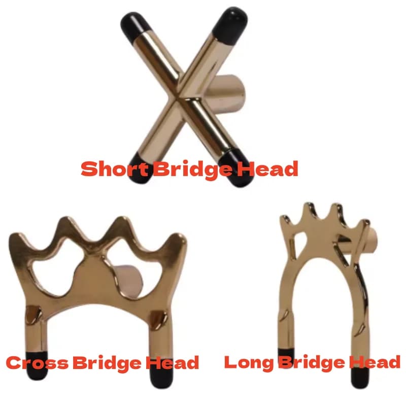 Il supporto per stecca da biliardo in metallo resistente per stecca da biliardo poggia accessorio per stecca in oro