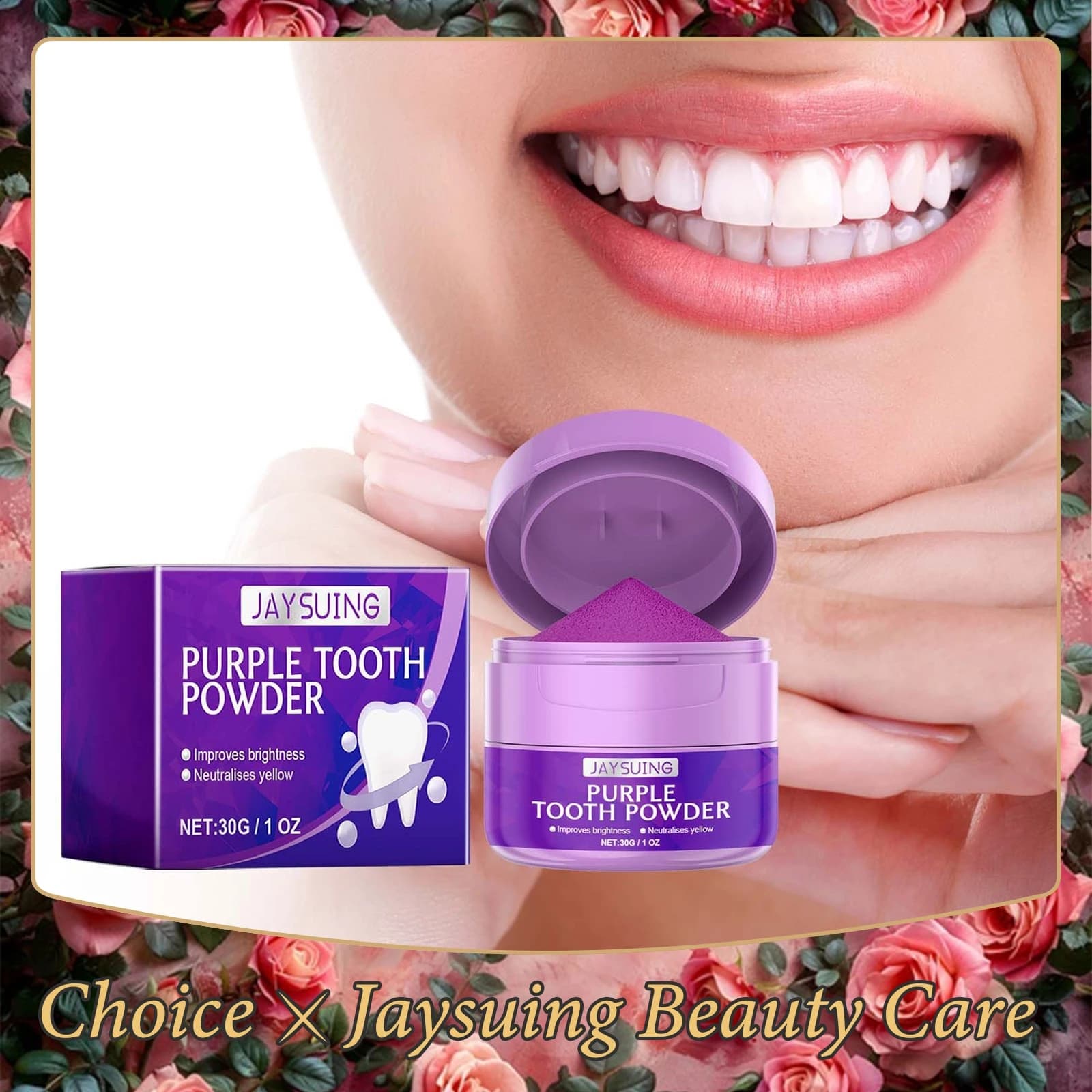 Whitening teeth powder cleaning oral hygiene fresh breath remove plaque stains removal of tooth brush bright dental powder for teeth