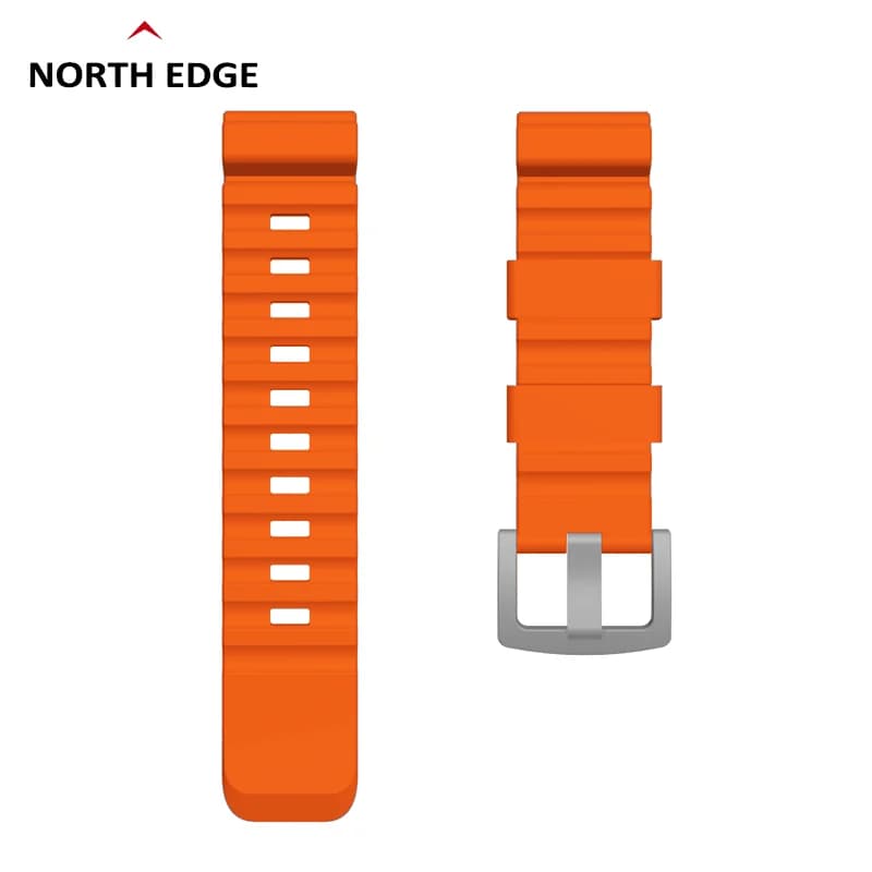 Cinturino per orologio colorato in gomma da 24 mm per cinturino per smartwatch attivo North Edge per cinturino sostitutivo per orologio Samsung Galaxy Huawei