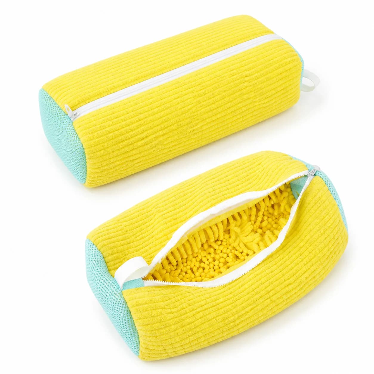 2Pcs Reusable Shoe Washing Bag for Washing Machine - Anti-Deformation Sneaker Laundry Bag with Zipper & Mesh Ends, Fits Most Men/Women Sports Shoes