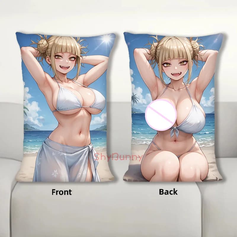 Dakimakura Anime Himiko Toga Federa per cuscino per il corpo Cuscino per divano Federa per cuscino con stampa fronte-retro 40X60 cm
