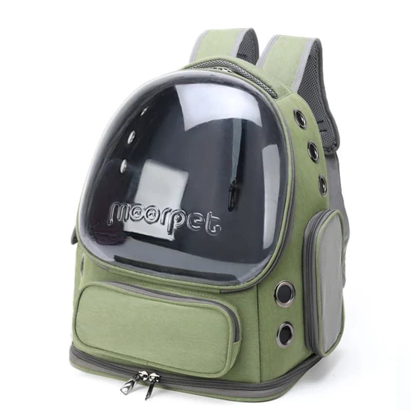Trasportare una borsa per gatti durante uscire, spazio portatile e traspirante, zaino per cabina per animali domestici, borsa per cani, forniture per gatti