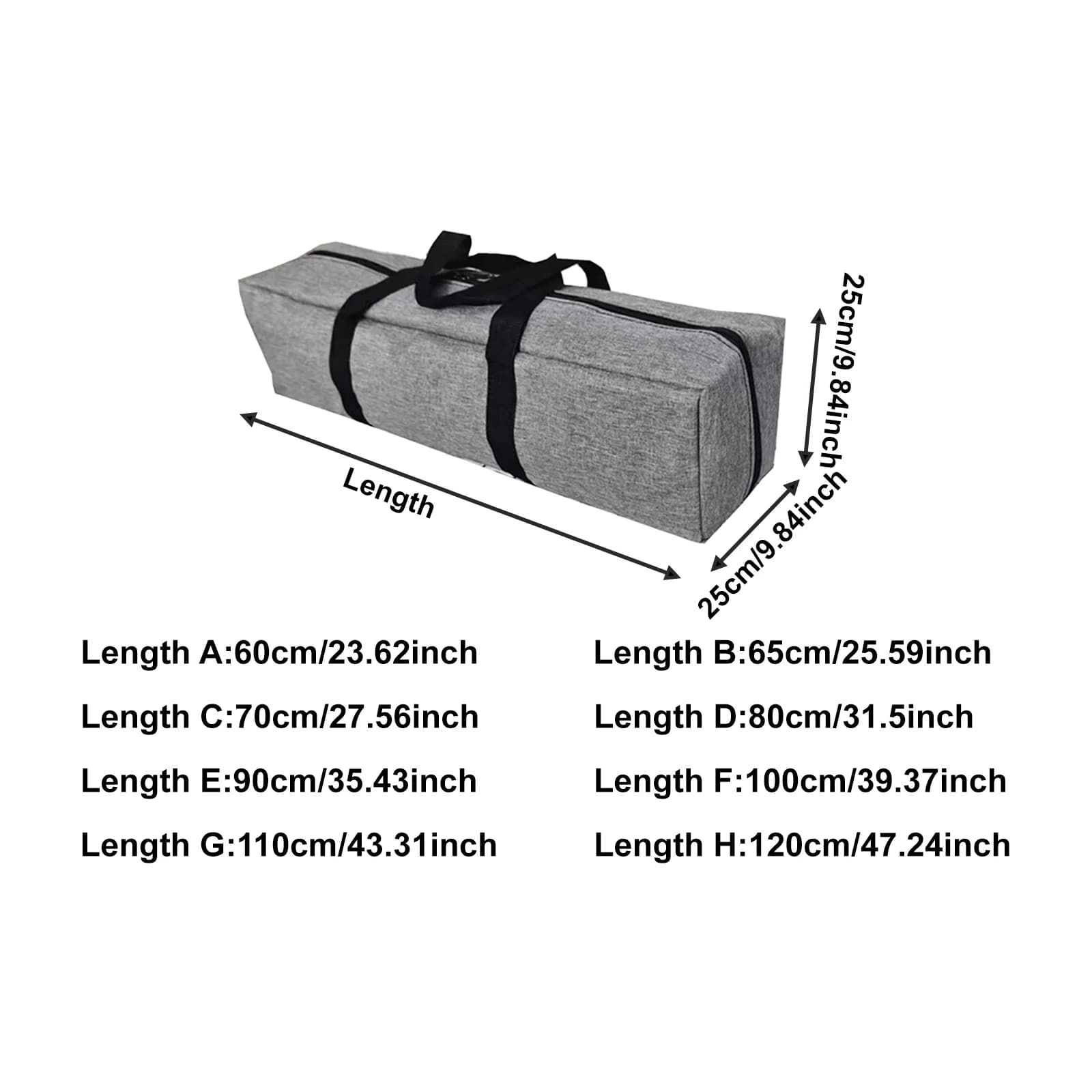 Handbag for waterproof portable camping equipment Thickness carrying bag for excursions Folding bag for chairs for various outdoor items