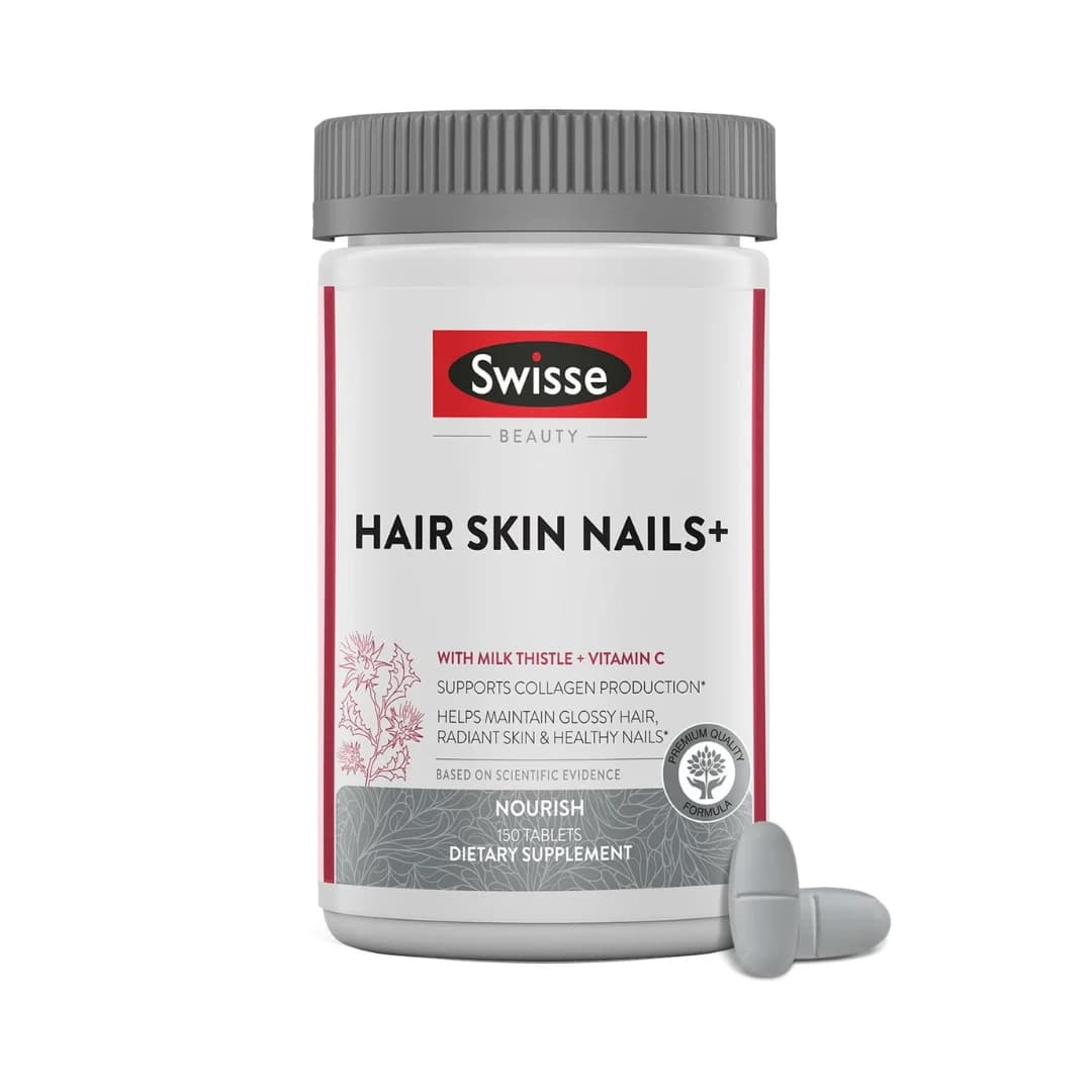 Swisse biotin hair skin and nails collagen supplement for women and men |