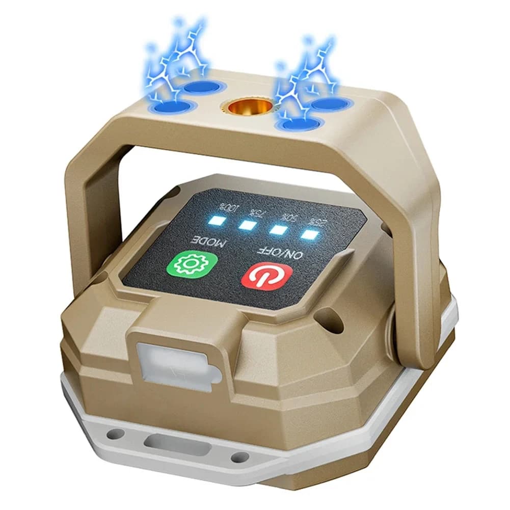 LED Work Lamp Rechargeable: Waterproof Inspection Light with Magnetic Base, for Auto Repair, Emergency and Officina Use