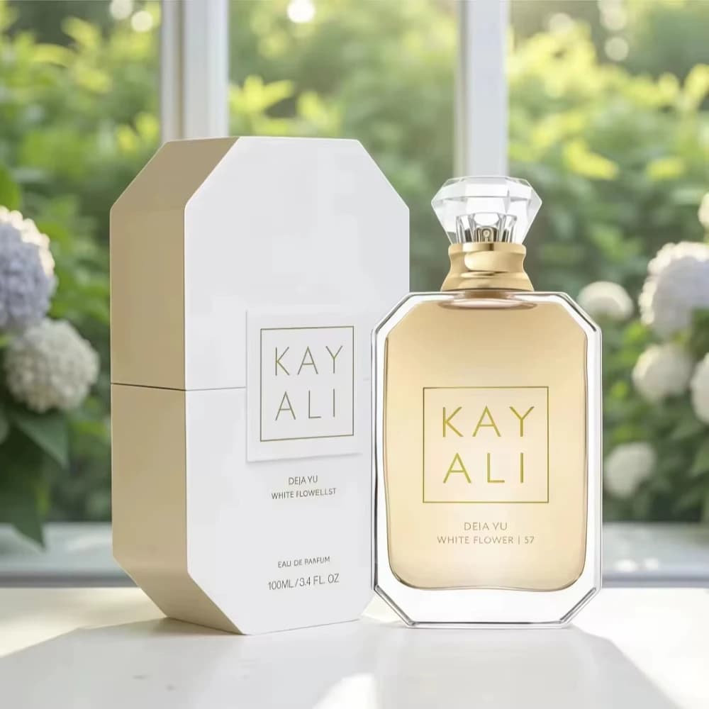 KAYALI Déjà Vu White Flower 57 Eau de Parfum 100ml | Fragranza Floreale Lussuosa e Duratura per Donne