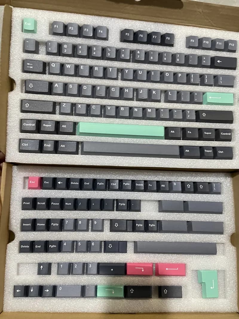 142 tasti GMK Modern Dolch Keycaps Cherry Profile PBT Dye Sublimation tastiera meccanica Keycap per MX Switch 61/64/68/87