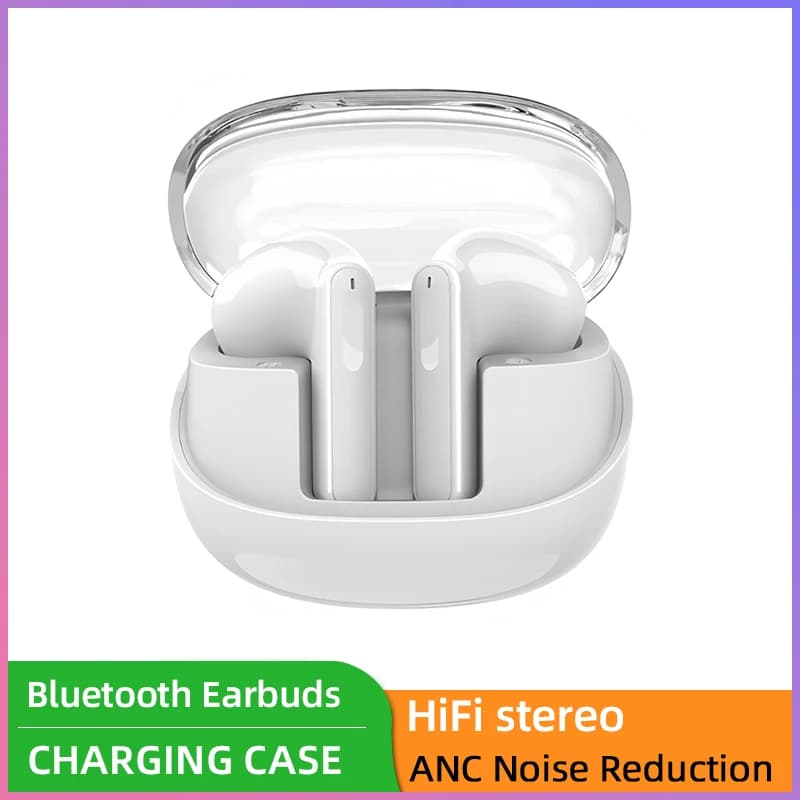 Bluetooth earphones with noise cancellation ANC Portable long-lasting battery Wireless in-ear earphones Waterproof sports headphones TWS