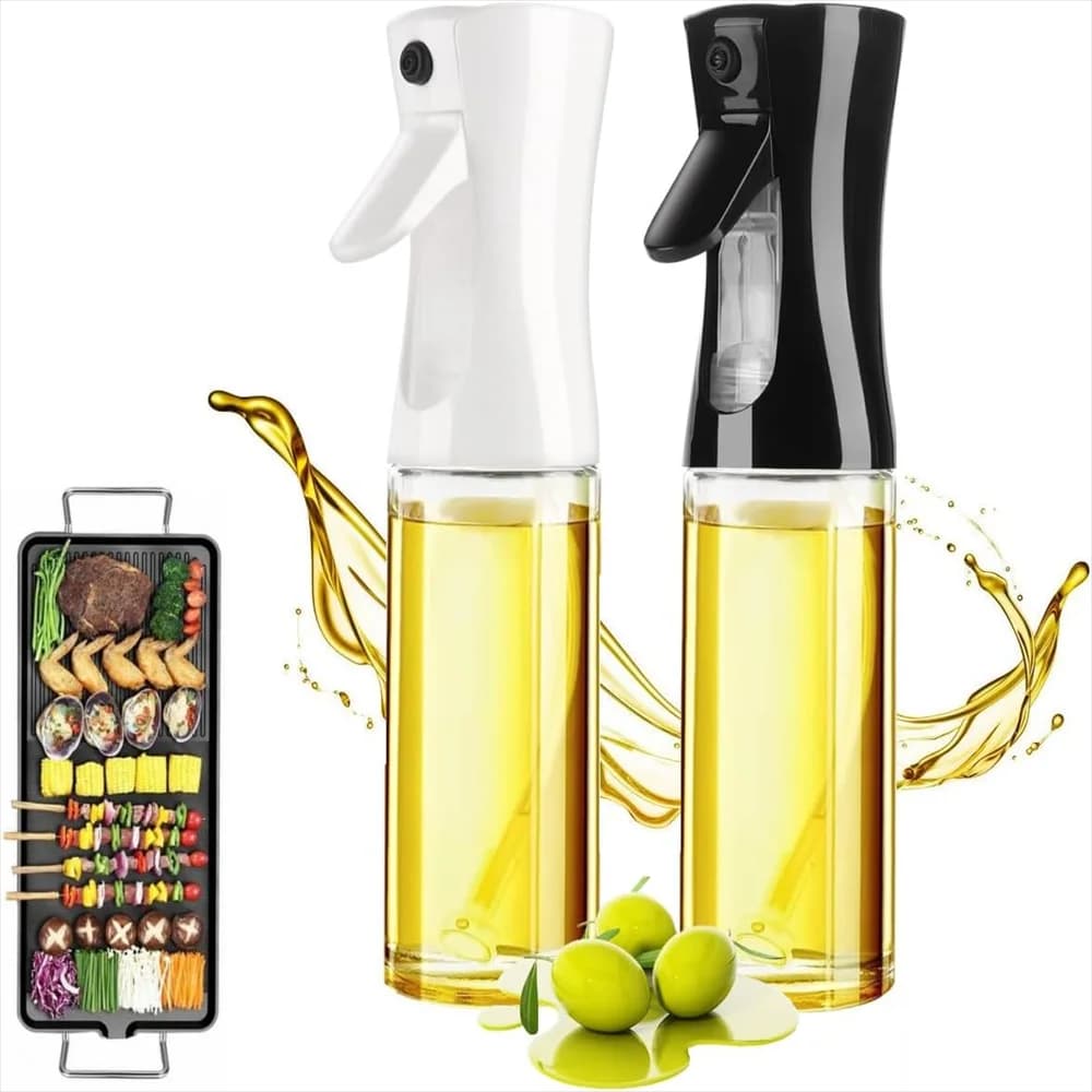 Kitchen Oil Spray, Olive Oil Spray Salad Oil Dispenser for Oil Sprayer and vinegar, Air Frying Spray Bottle, Oil Bottles