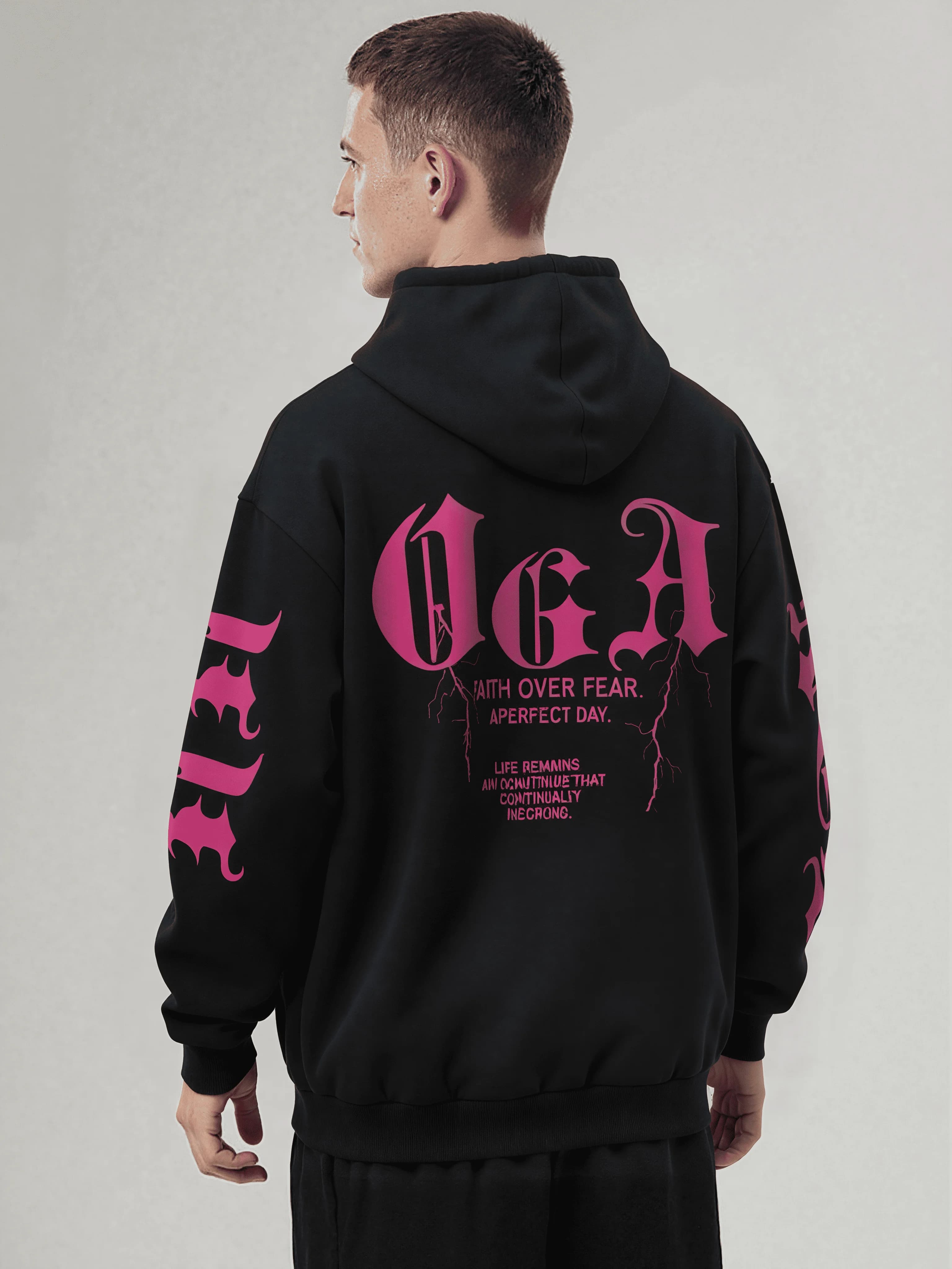 Felpa con Cappuccio a Maniche Lunghe per Coppie, Motivo a Lettere, Stile Streetwear, Abbigliamento Sportivo Autunnale, Tuta Coordinata Comoda e Casual