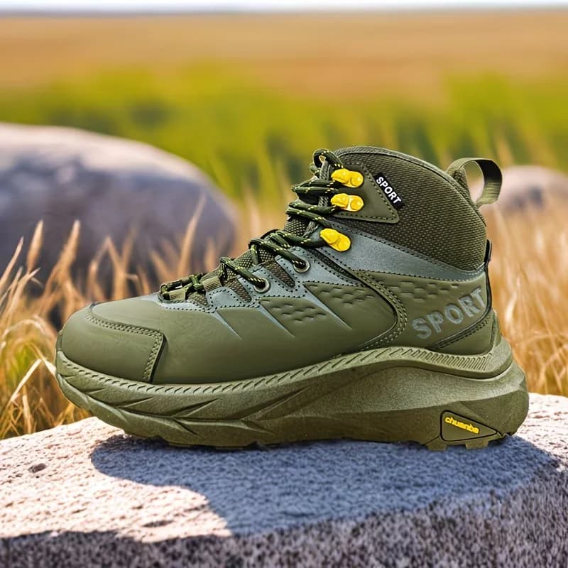 Nuovi Scarponi da Trekking da Uomo 2026, Sneakers Antiscivolo da Esterno con Suola Spessa, Scarpe Casual da Passeggio