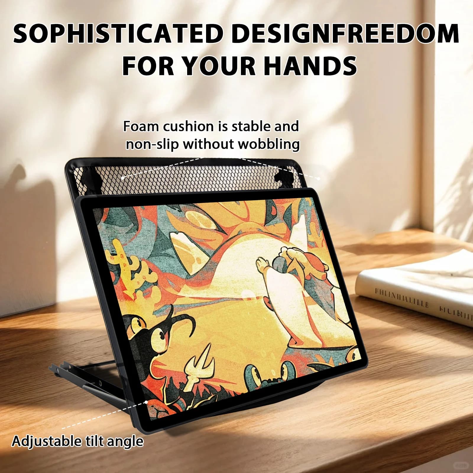 Base del supporto di raffreddamento per Laptop pieghevole nuovo supporto per Notebook regolabile portatile Laptop universali Tablet Pad di raffreddamento per il gioco senza ventola