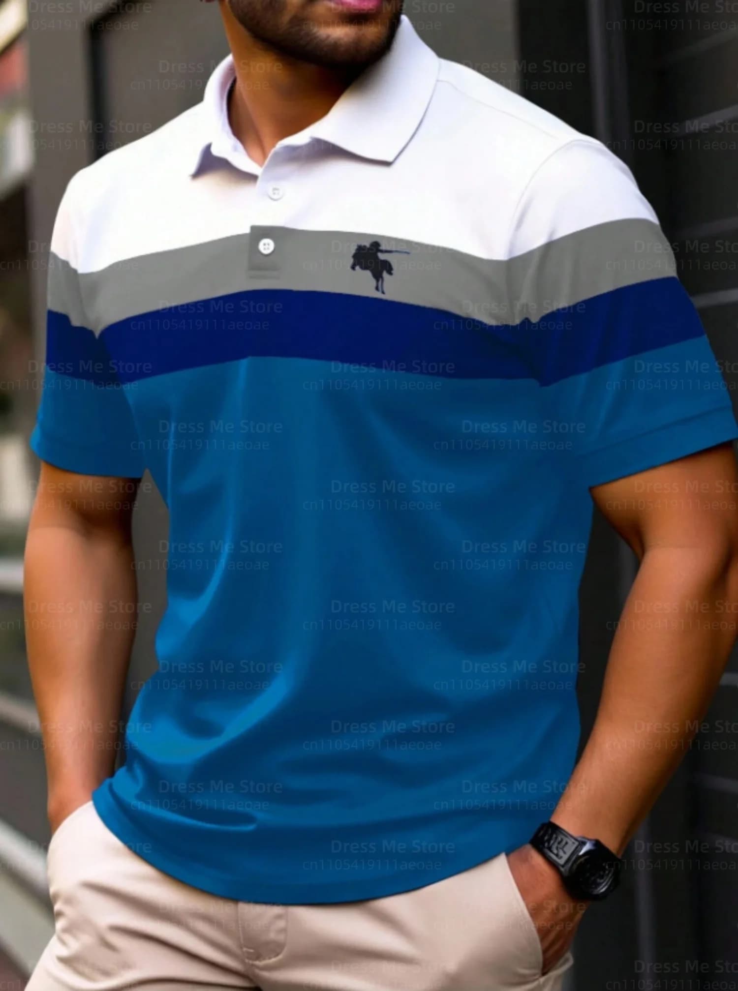 2025 Polo da uomo casual da lavoro a maniche corte Camicia da golf divertente da uomo Polo a maniche corte Abbigliamento da uomo quotidiano