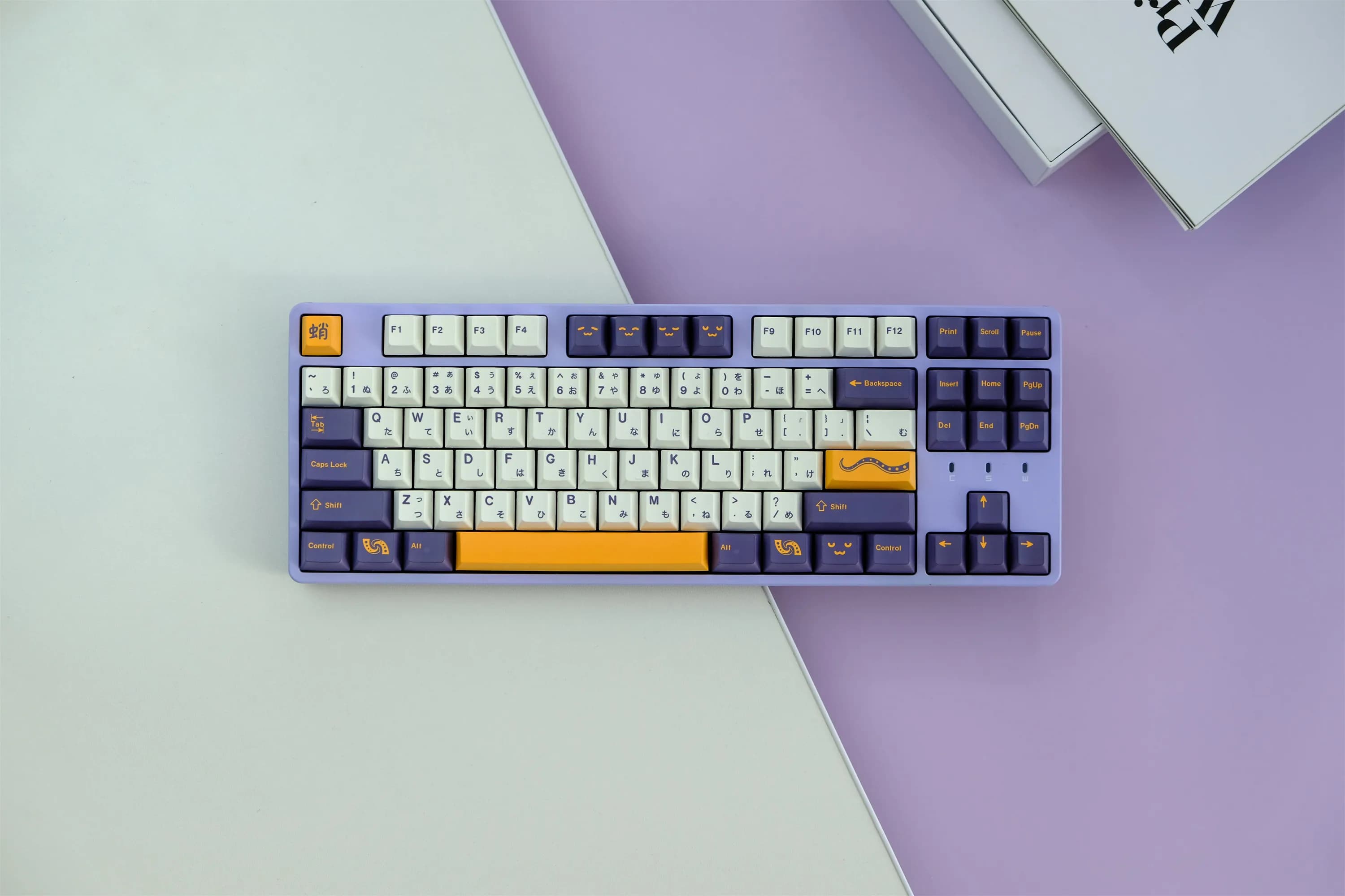 GMK Octopus Keycap, 129 Keys PBT Keycaps Cherry Profile DYE-SUB Personalized GMK Keycaps For Mechanical Keyboard