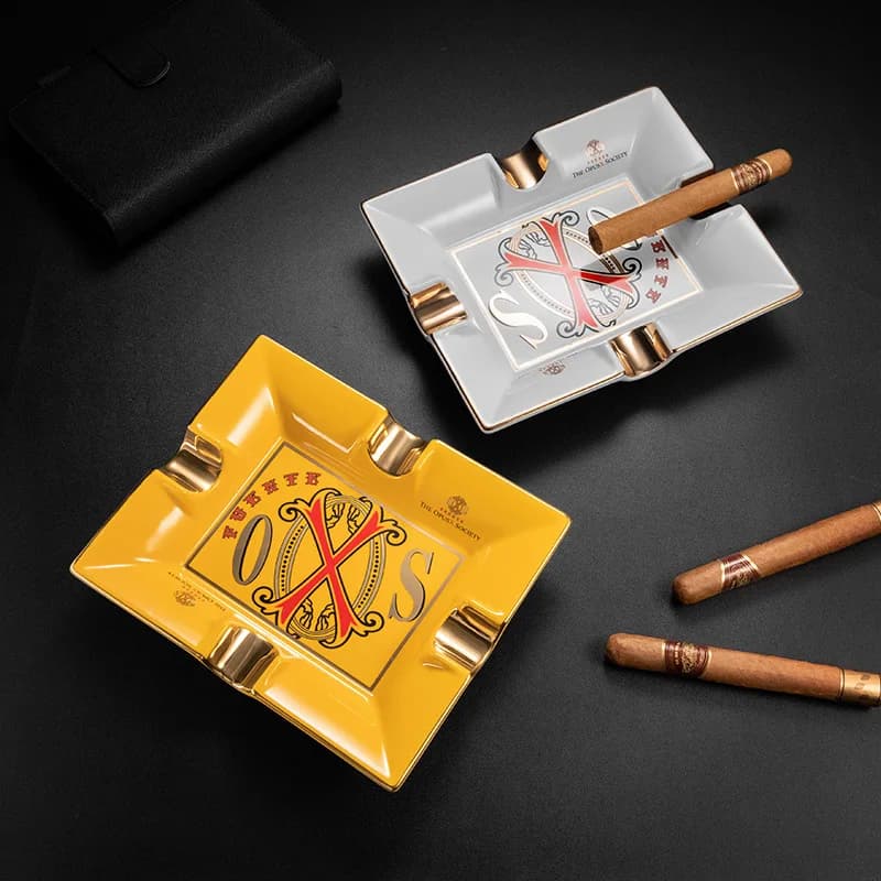Posacenere per sigari di lusso in ceramica A Fuente opus X Portable Travel Ash Slot accessori per sigari di tabacco