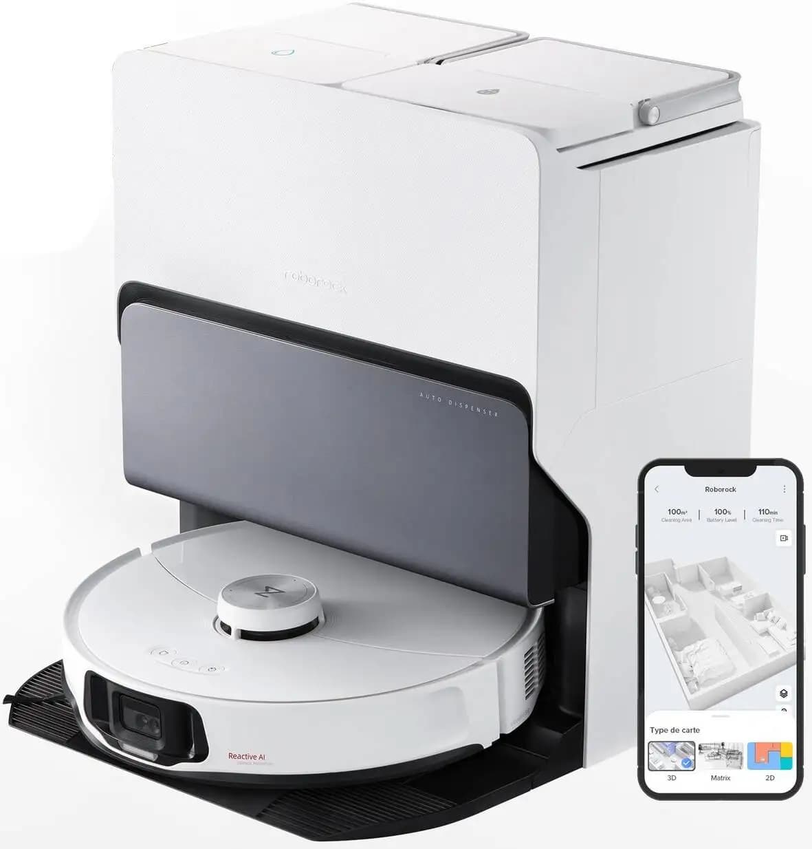 New Hot Sales S8 Pro Ultra Robot Vacuum Cleaner Wet/Dry/Mopping Function
