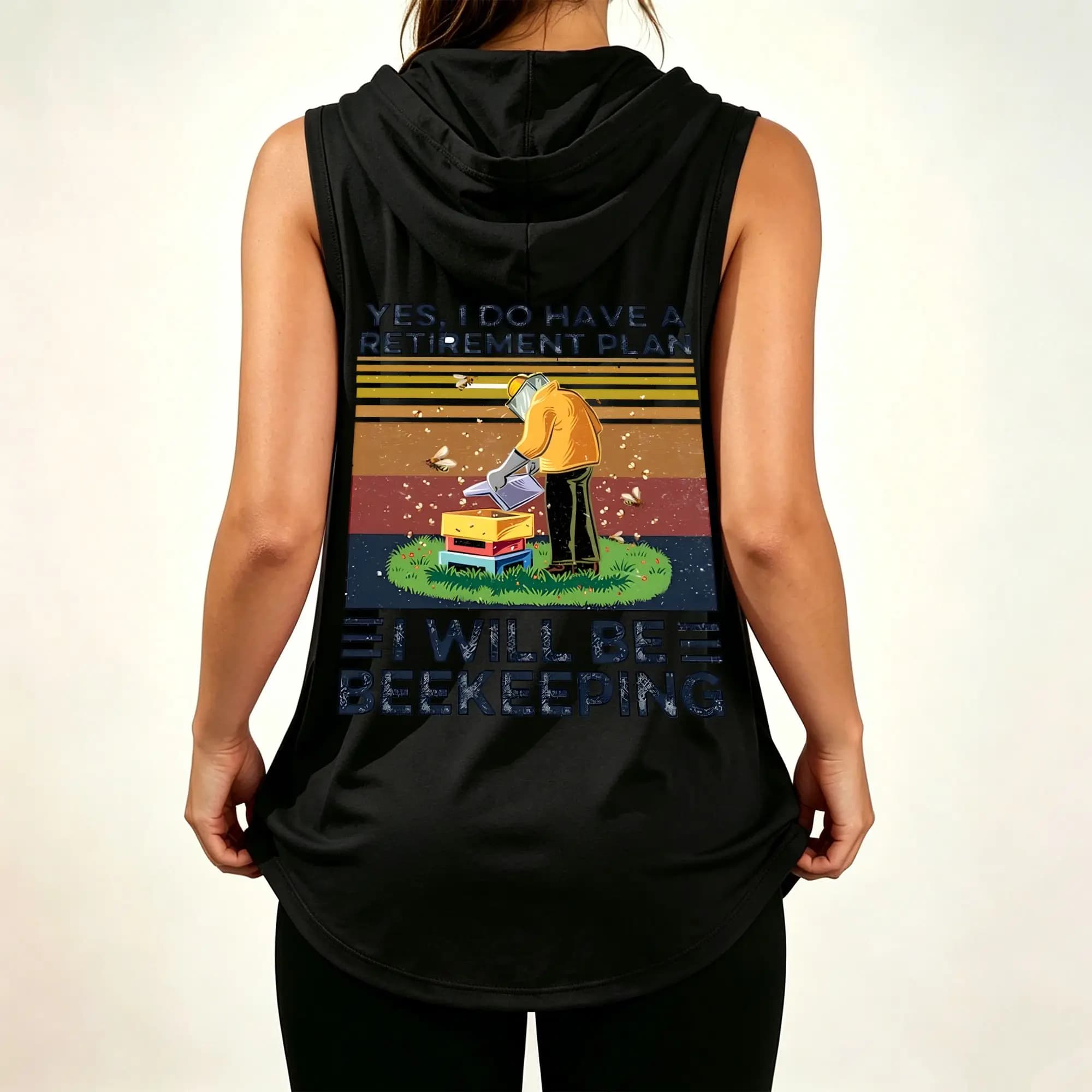 Women's Sleeveless Hooded Tank Top | Breathable Quick-Dry Athletic Hoodie for Summer, Yoga, and Gym