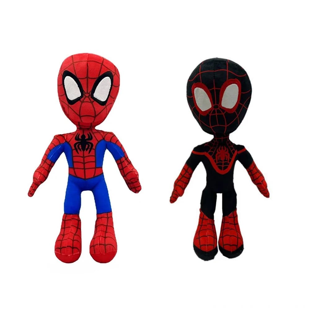 Bambola di pezza Disney Spider-Man da 30 cm, peluche da supereroe per bambini, regali di compleanno di Natale per ragazzi e ragazze