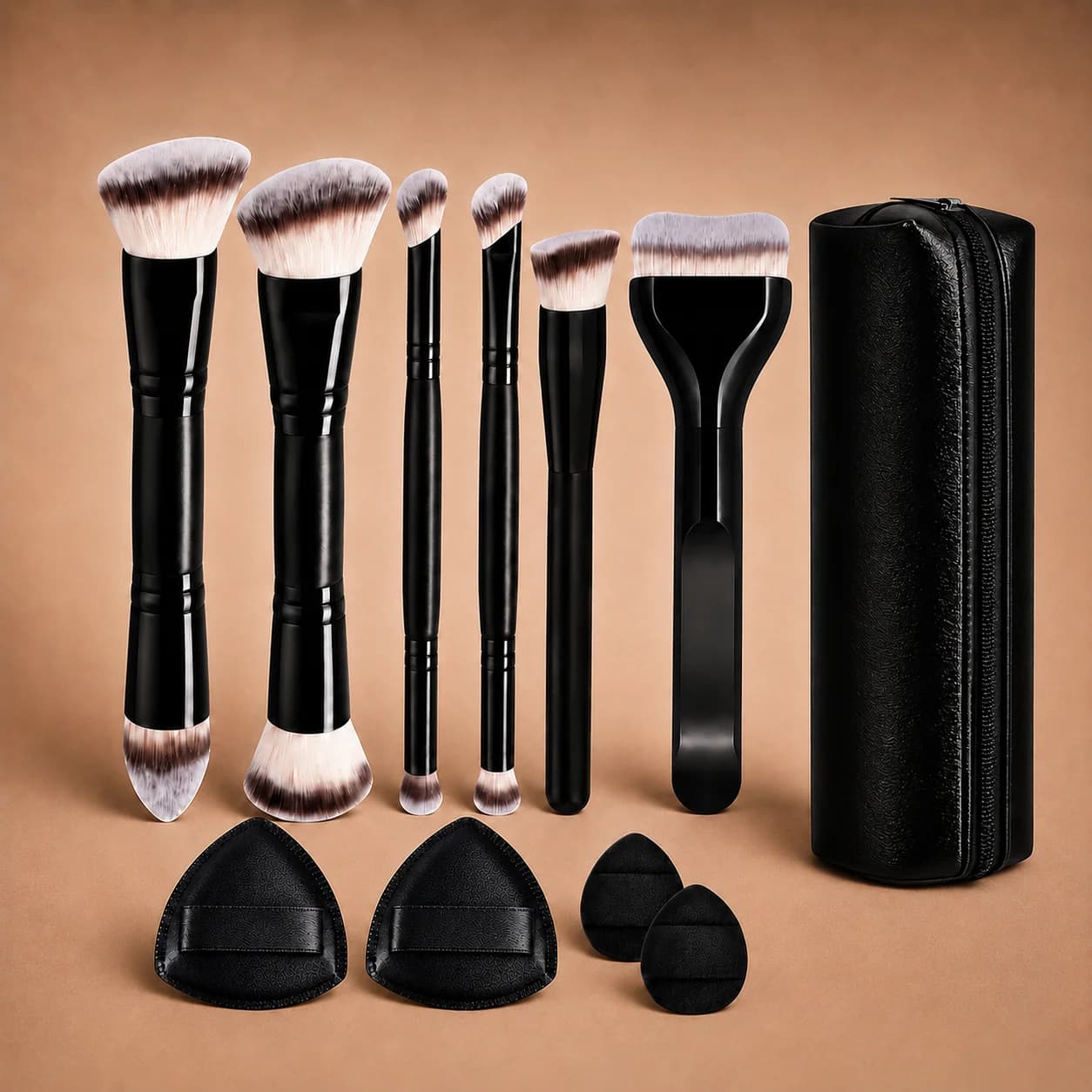6/10/11Pcs Makeup Brush Set, Soft Foundation, Blush, Powder, Eyeshadow & Mascara Brushes, Professional Cosmetic Tools for Dail