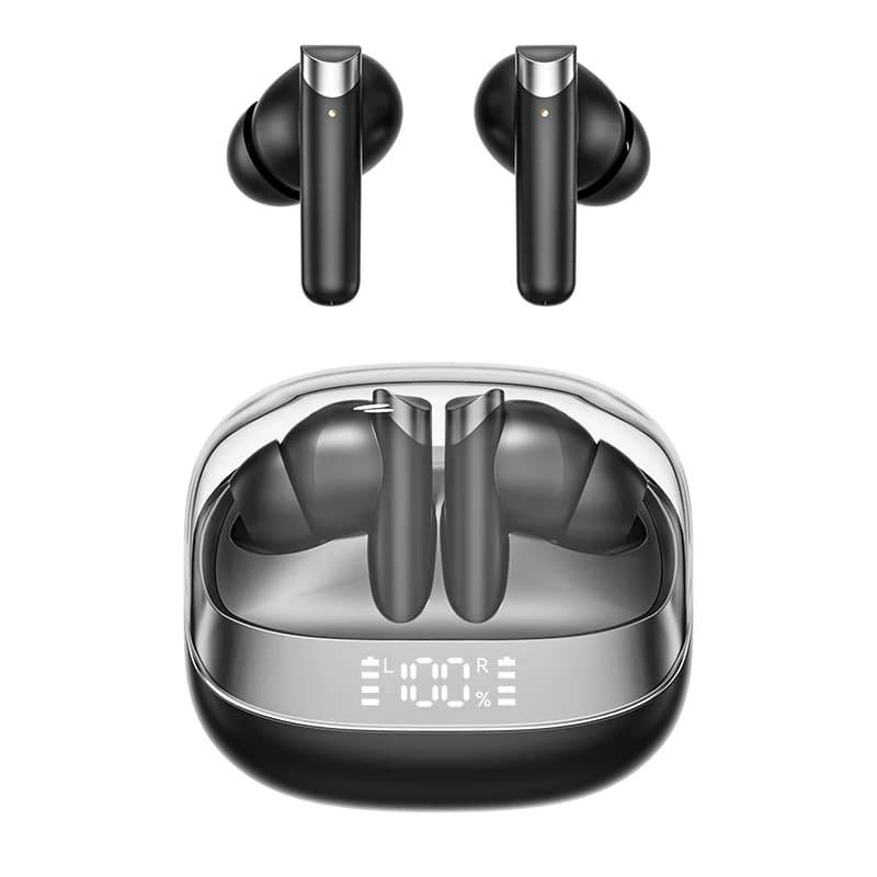 True Wireless Bluetooth 5.4 with fast charging housing, sweat-resistant and with ANC noise cancelling