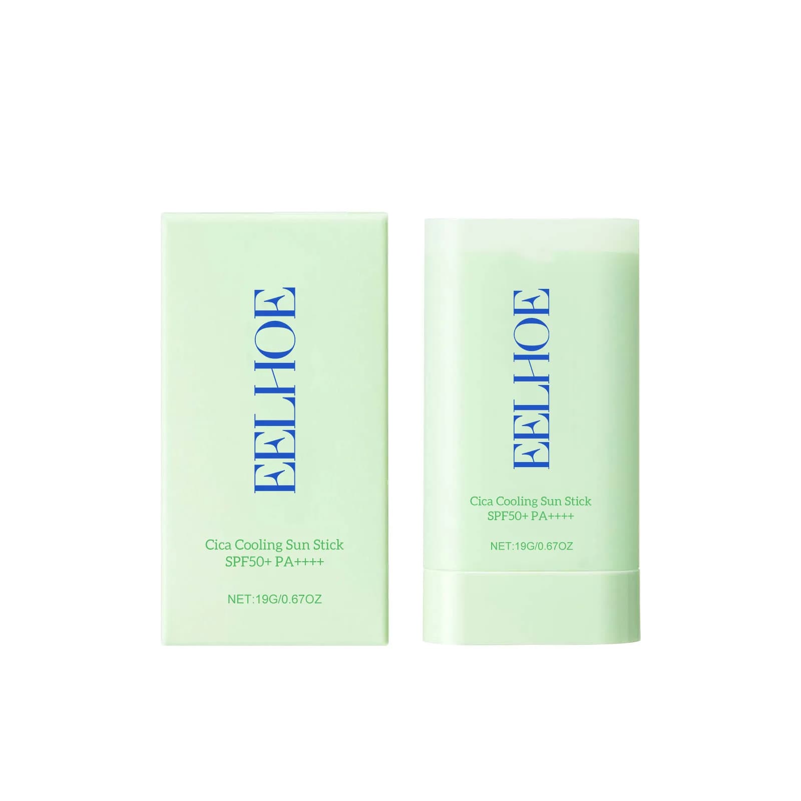 Centella Asiatica Sunscreen Stick Spf 50+ Pa+++ Moisturize Brightnening Skin Care Product Freshing Oil Control Sunscreen