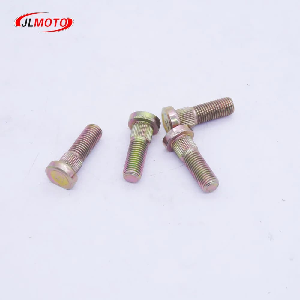 4 bulloni per mozzo ruota M10*1.25*32mm, adatti per ATV cinesi, buggy, quad, go-kart.
