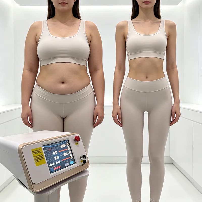 980 1470nm Fiber Laser Machine Anti Cellulite Device Body Slimming Machine Precise Energy Output Promotes Collagen Regeneration