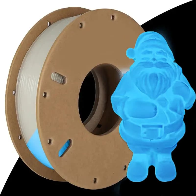 3D PLA Printing Filament Bright from White to Blue, Diameter 1.75mm, 250g Bobbin, Dimensional Accuracy +/- 0.03mm, Gradual Color Change