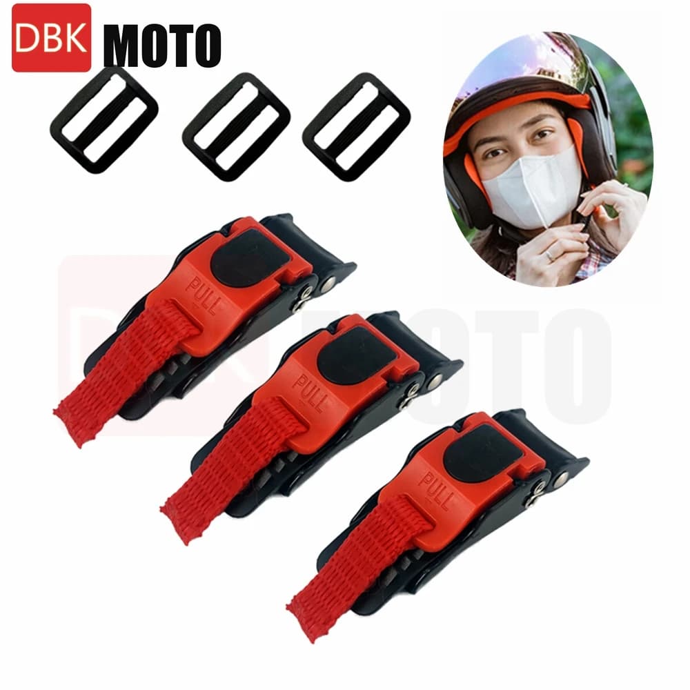 Bike helmet clip Plastic buckles ATV fast release helmet clip for motorcycle helmet