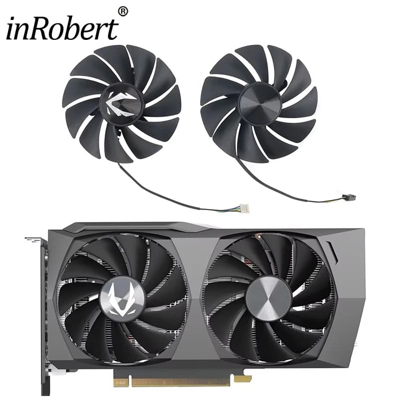 88mm GA92S2U RTX3060Ti RTX3060 Ti GPU Ventola della scheda video di raffreddamento per Zotac Gaming RTX 3060 Twin Edge Ventola di raffreddamento della scheda grafica