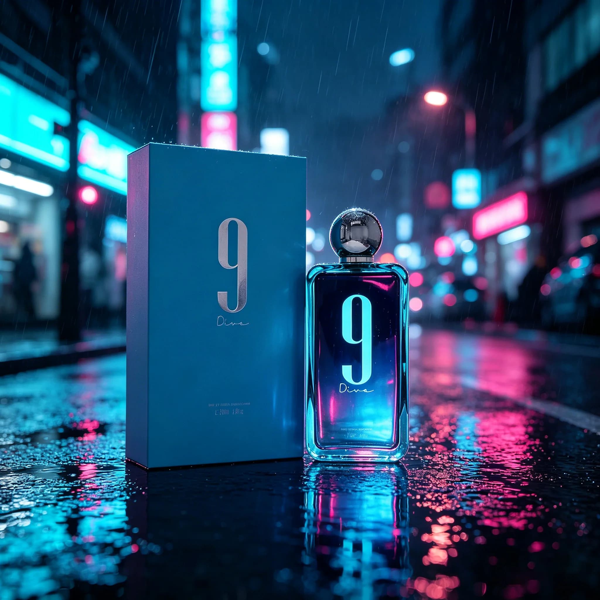 Afnan 9 AM Dive Eau De Parfum Unisex, Fragranza Aromatica Acquatica per Donne e Uomini, Regalo per San Valentino, 3.4 Fl. Oz