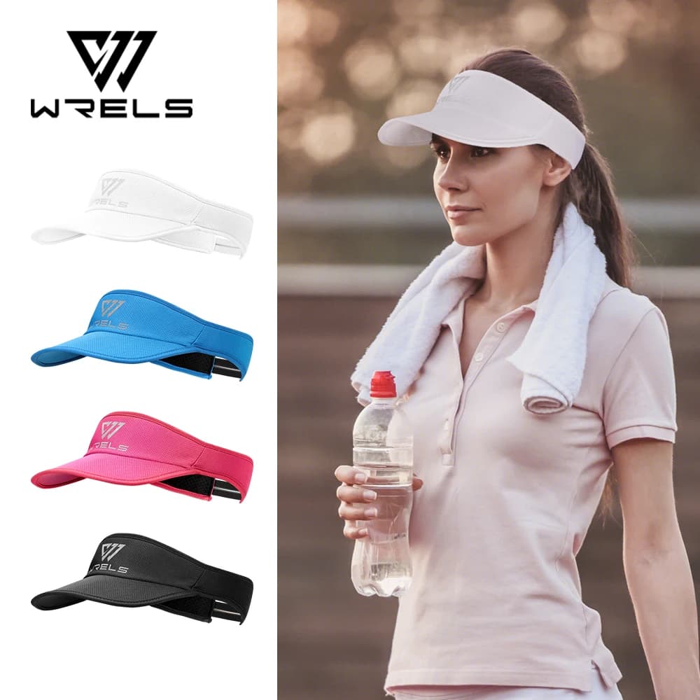 WRLES Cappelli Estivi da Sole con Protezione UV, Visiera Regolabile, Cappellino Sportivo per Tennis, Golf e Baseball